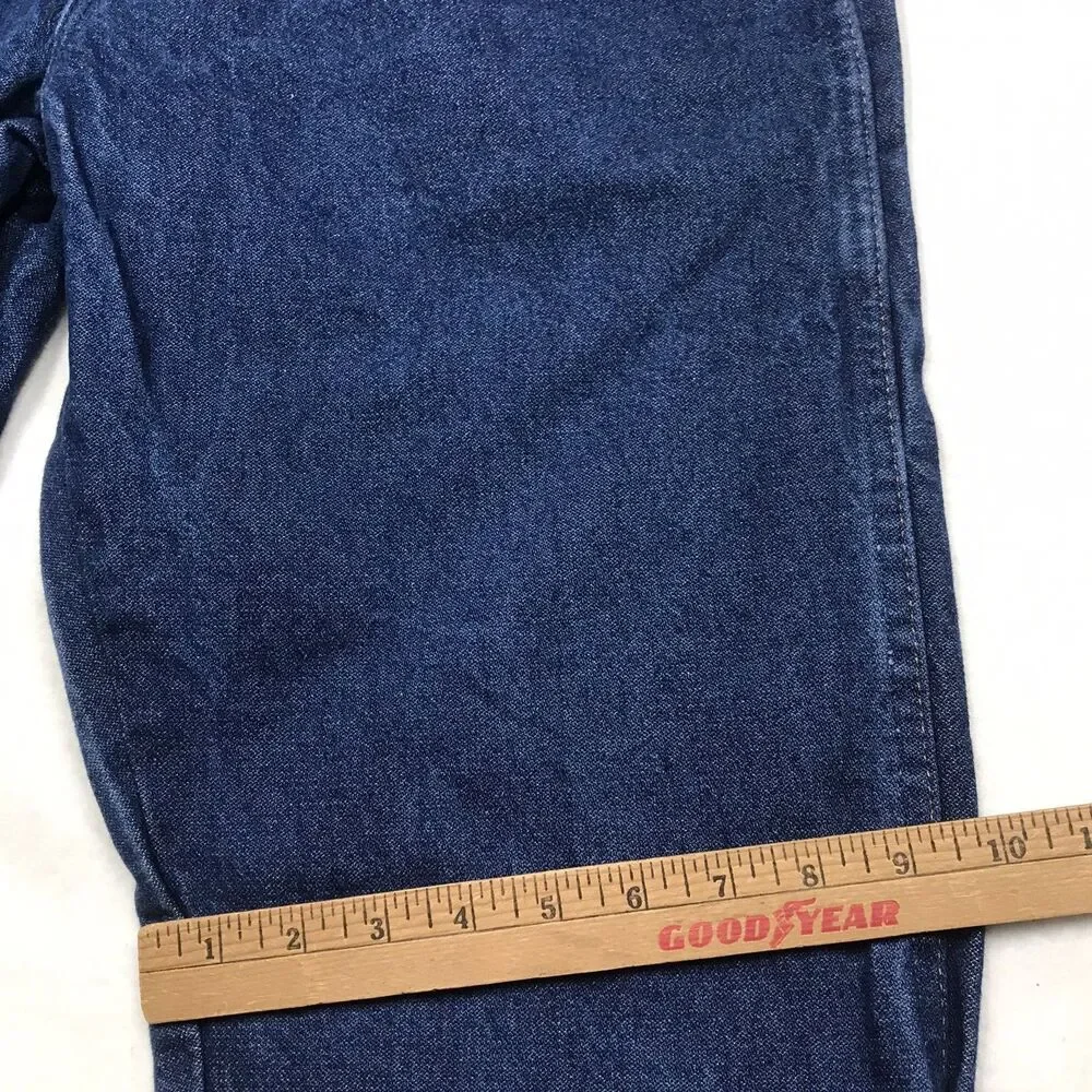 WRANGLER 13MWZ Cowboy Cut Jean Men 33x34 Dark Wash Rodeo Western Mexico